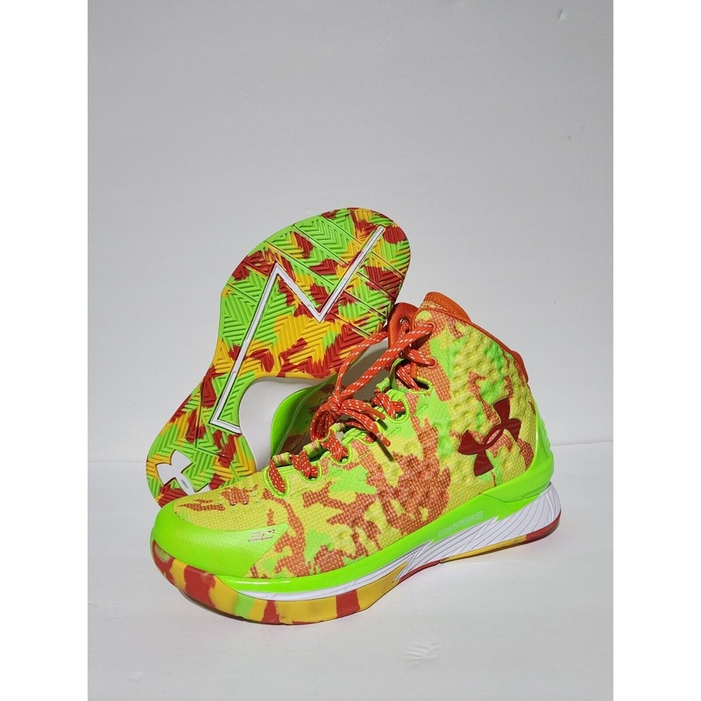 Under Armour  Curry 1 Retro Sour Patch Kids x 3026196 300 Basketball Shoe Size 8